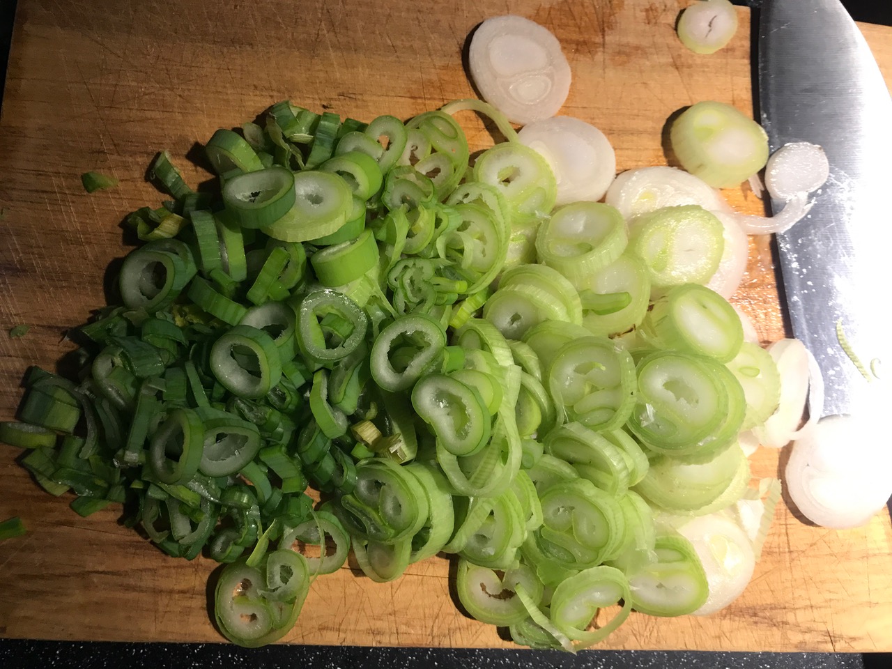 Green Onion Soup with Cilantro Croutons | Cooking with ...